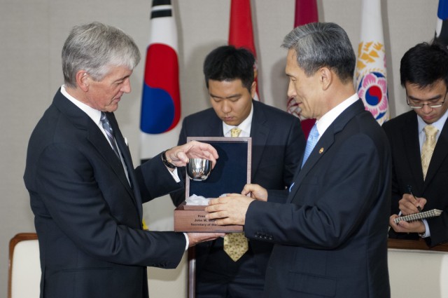 On the road with Secretary McHugh - South Korea