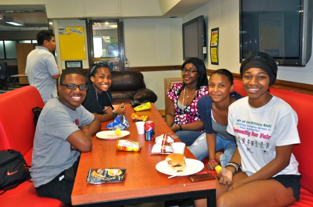 Block party gets students ready for school year