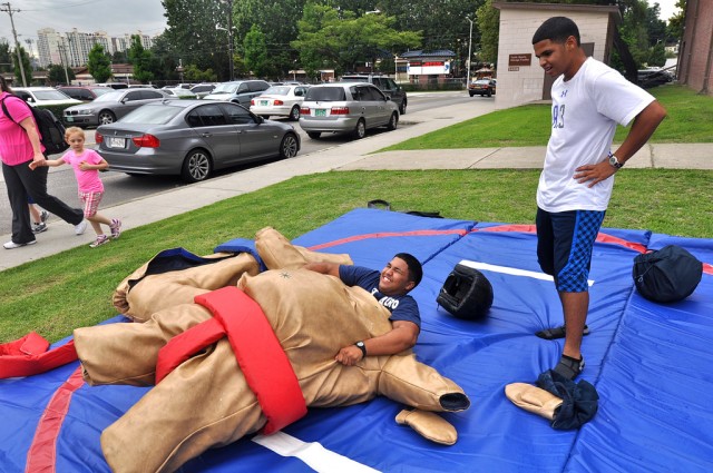 Block party gets students ready for school year