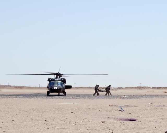 316th ESC soldiers endure WLC at Camp Buehring, Kuwait