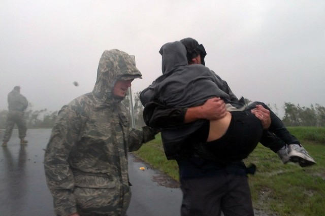 Louisiana Guard members staged, ready to respond, support community as Hurricane Isaac makes landfall