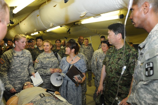MEDEX 2012 combat support hospital operational
