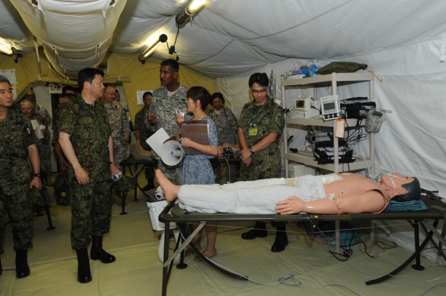 MEDEX 2012 combat support hospital operational