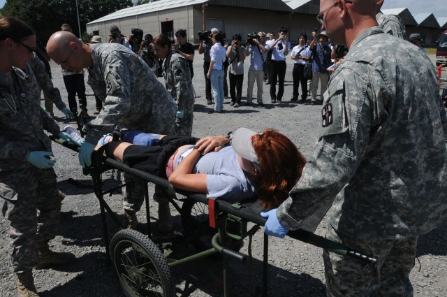 325th Combat Support Hospital flawless during USARPAC MEDEX 12