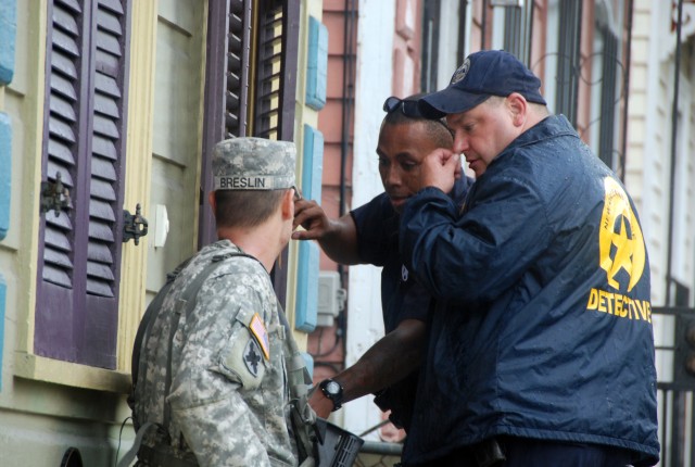 Louisiana Guard members staged, ready to respond, support community as Hurricane Isaac makes landfall