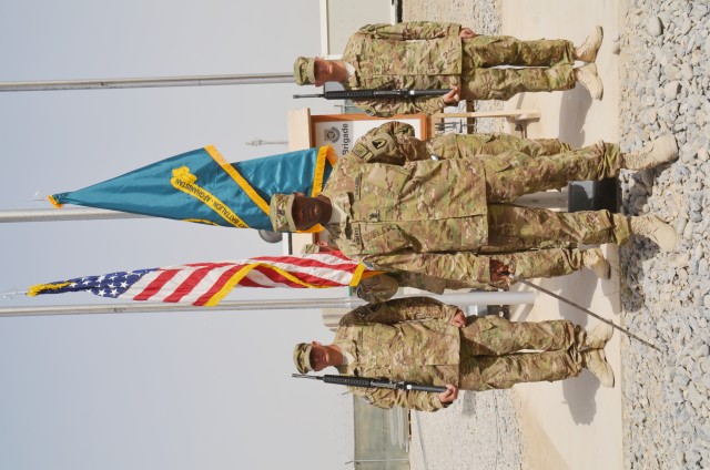 Roberts assumes top NCO position at AFSBn-Kandahar