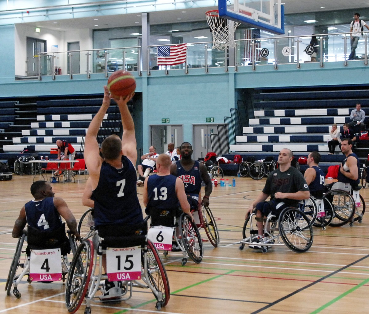 Paralympic basketball team ready to compete Article The United