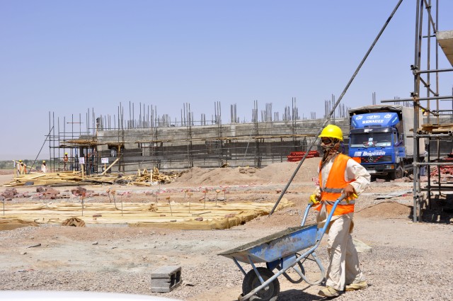 USACE in Afghanistan meets construction placement goals for July and August