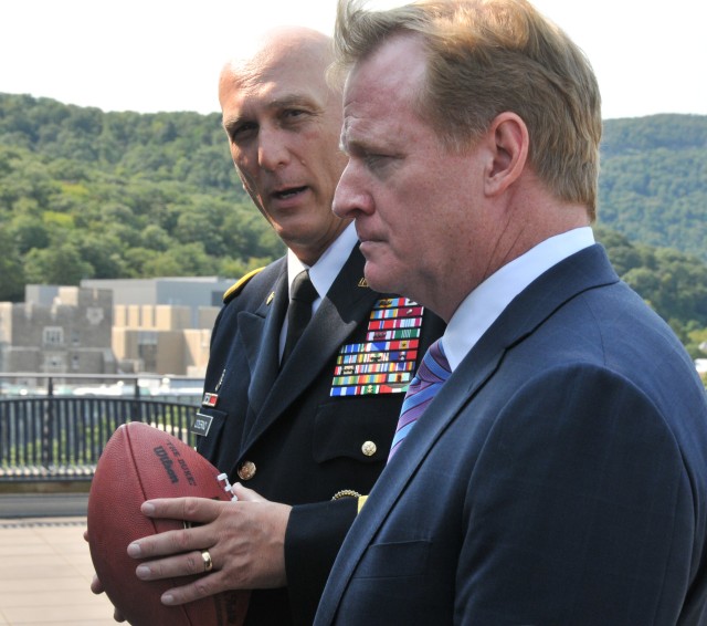 NFL football and U.S. Army