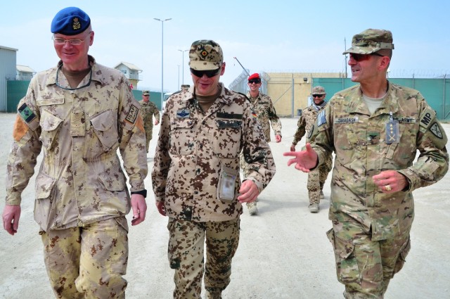 Brig. Gen. Madower and Brig. Gen. Katz visit the DFIP