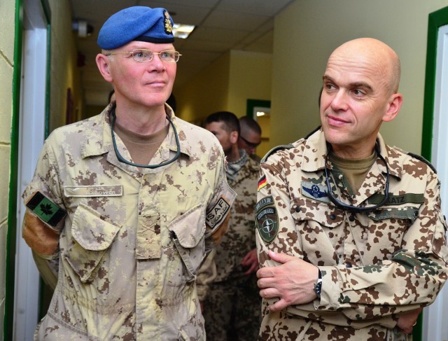 Brig. Gen. Madower and Brig. Gen. Katz visit the DFIP