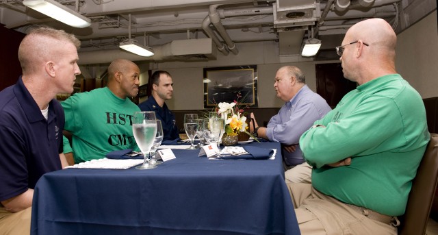 Army Under Secretary embarks to help inter-Service cooperation on USS Truman