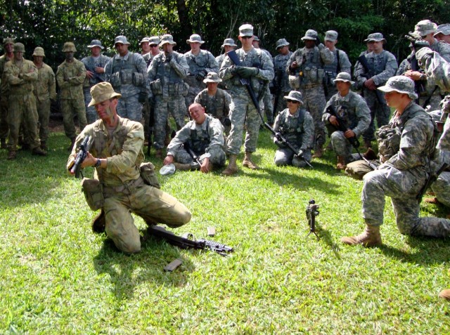 Alaska Soldiers train Down Under