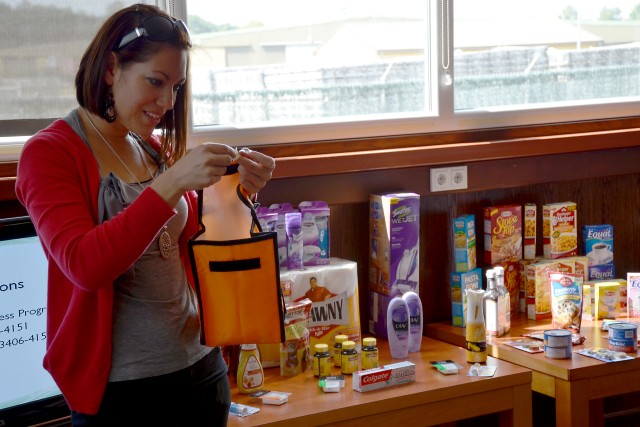 Community members share coupons and coffee