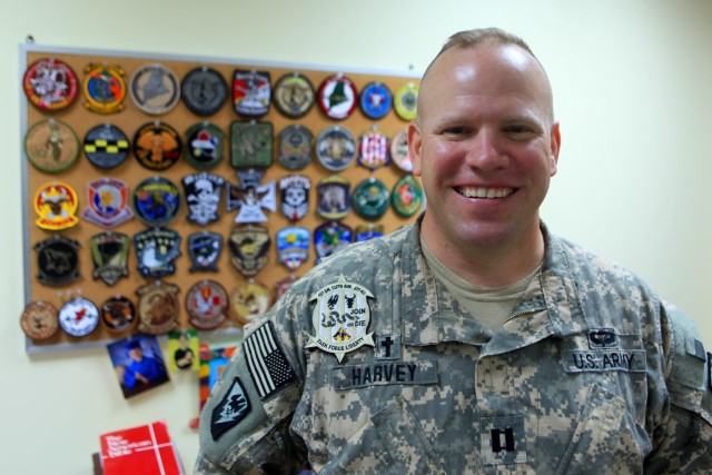 US Army chaplain "Always Faithful" to fellow Marines