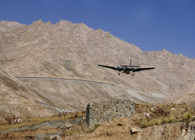10th Sustainment Brigade makes history, conducts aerial delivery operations at Salang Pass