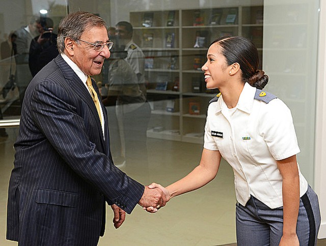 CMO expert encourages cadets to think globally, jointly