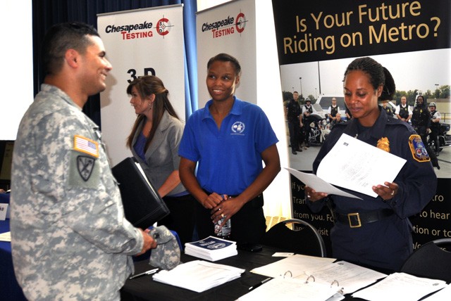 Veterans job fair expo draws hundreds to APG