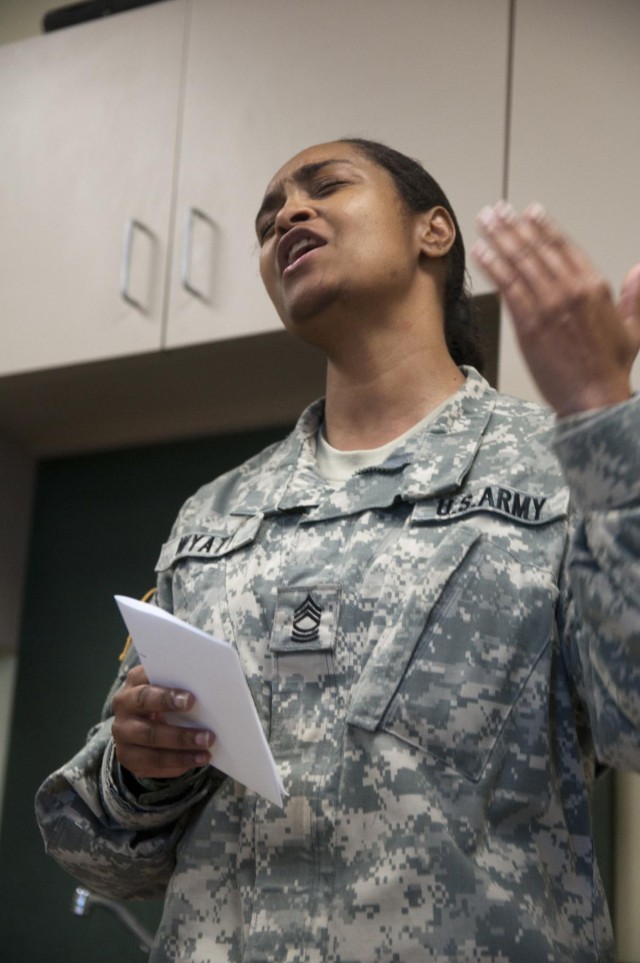 Bringing God into the chaos: Chaplain fulfills life goal in caring for soldiers