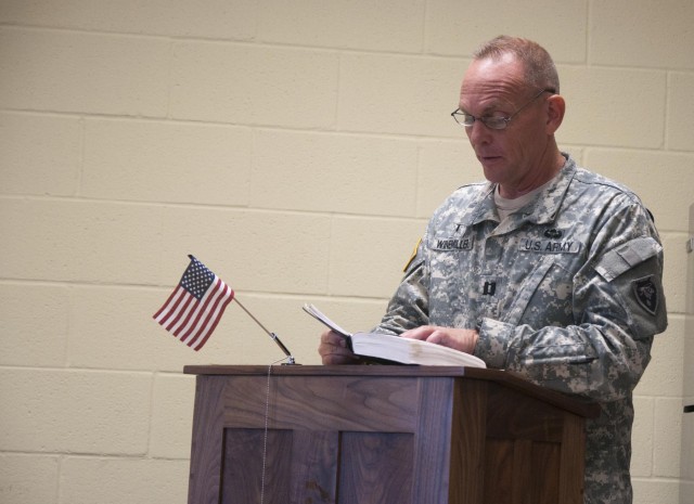 Bringing God into the chaos: Chaplain fulfills life goal in caring for soldiers