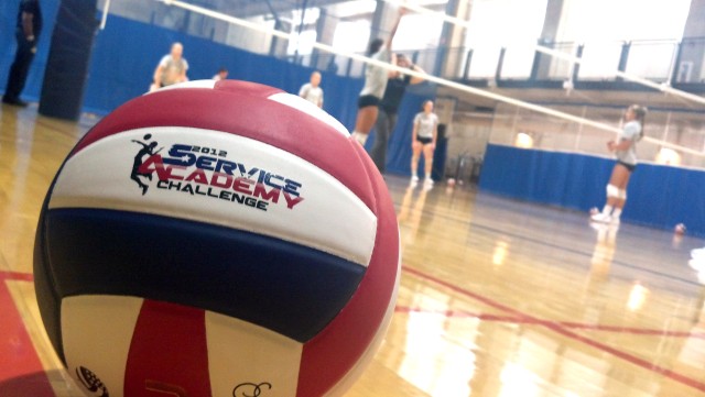 Academy women's volleyball teams compete at Pentagon