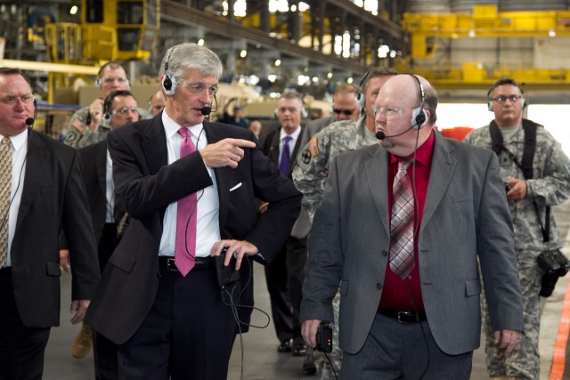 Army Secretary impressed with visit to Anniston