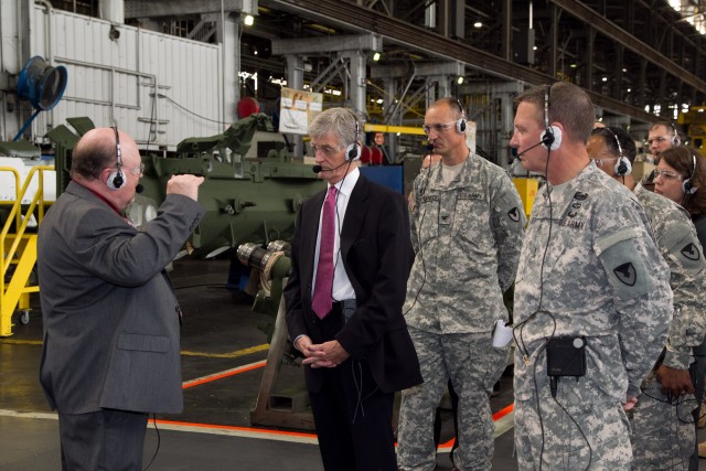 Army Secretary impressed with visit to Anniston