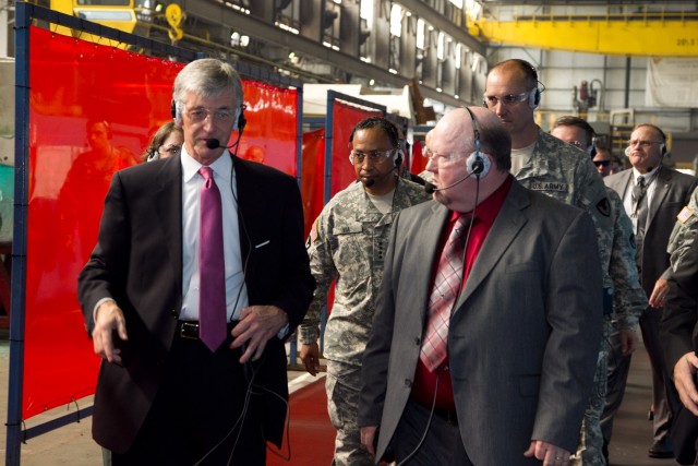 Army Secretary impressed with visit to Anniston