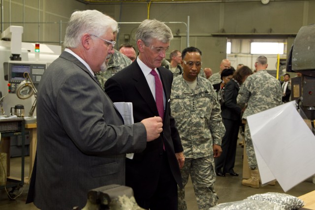 Army Secretary impressed with visit to Anniston
