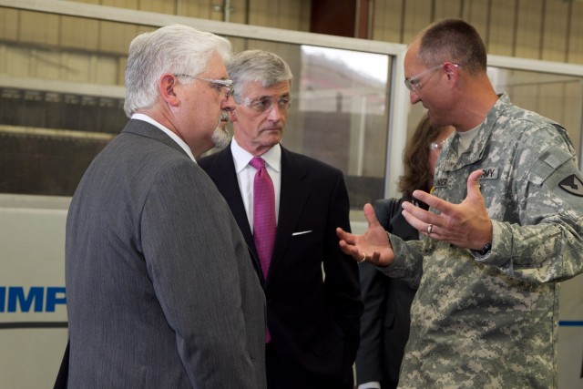 Army Secretary impressed with visit to Anniston