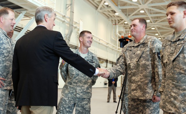 Secretary of the Army visits 2nd Combat Aviation Brigade