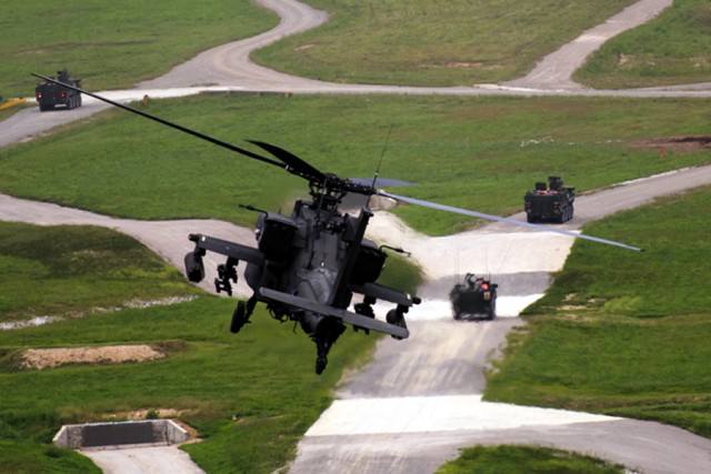 Army, Air Force join forces during live fire exercise