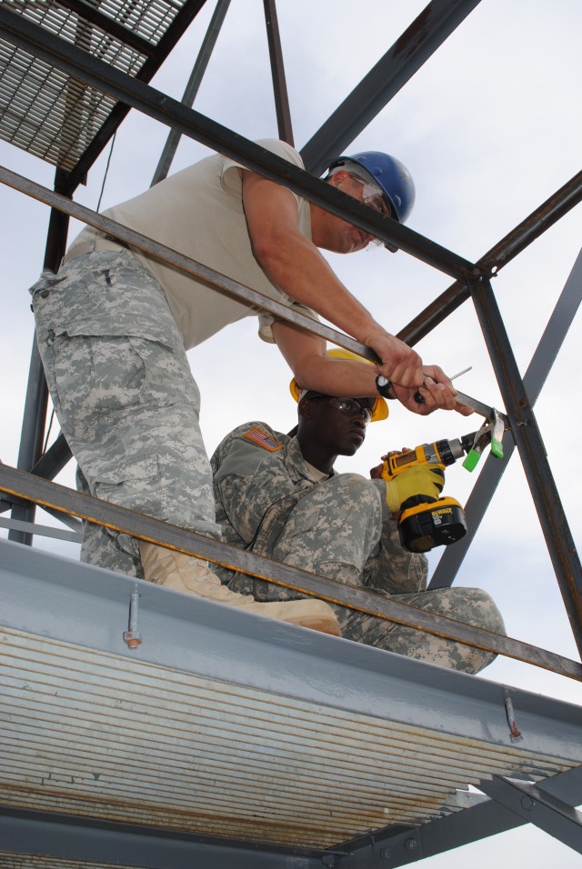 New York Army National Guard Engineers Rebuild Historic Fire Tower 