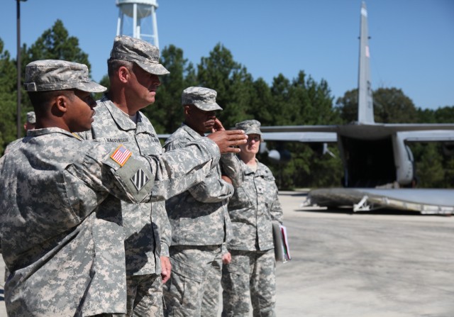 TRADOC deputy CG tours Combined Arms Support Command