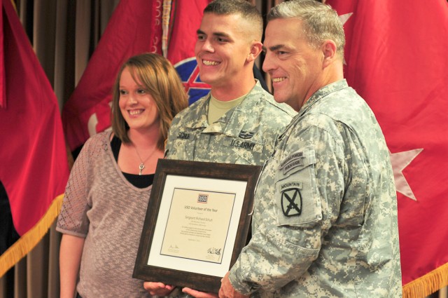 Fort Drum soldier named USO Volunteer of the Year 