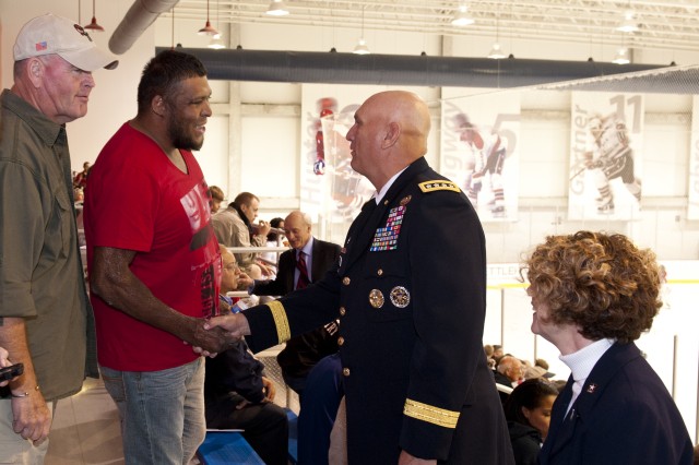 CSA Attends USA Warriors Ice Hockey Game