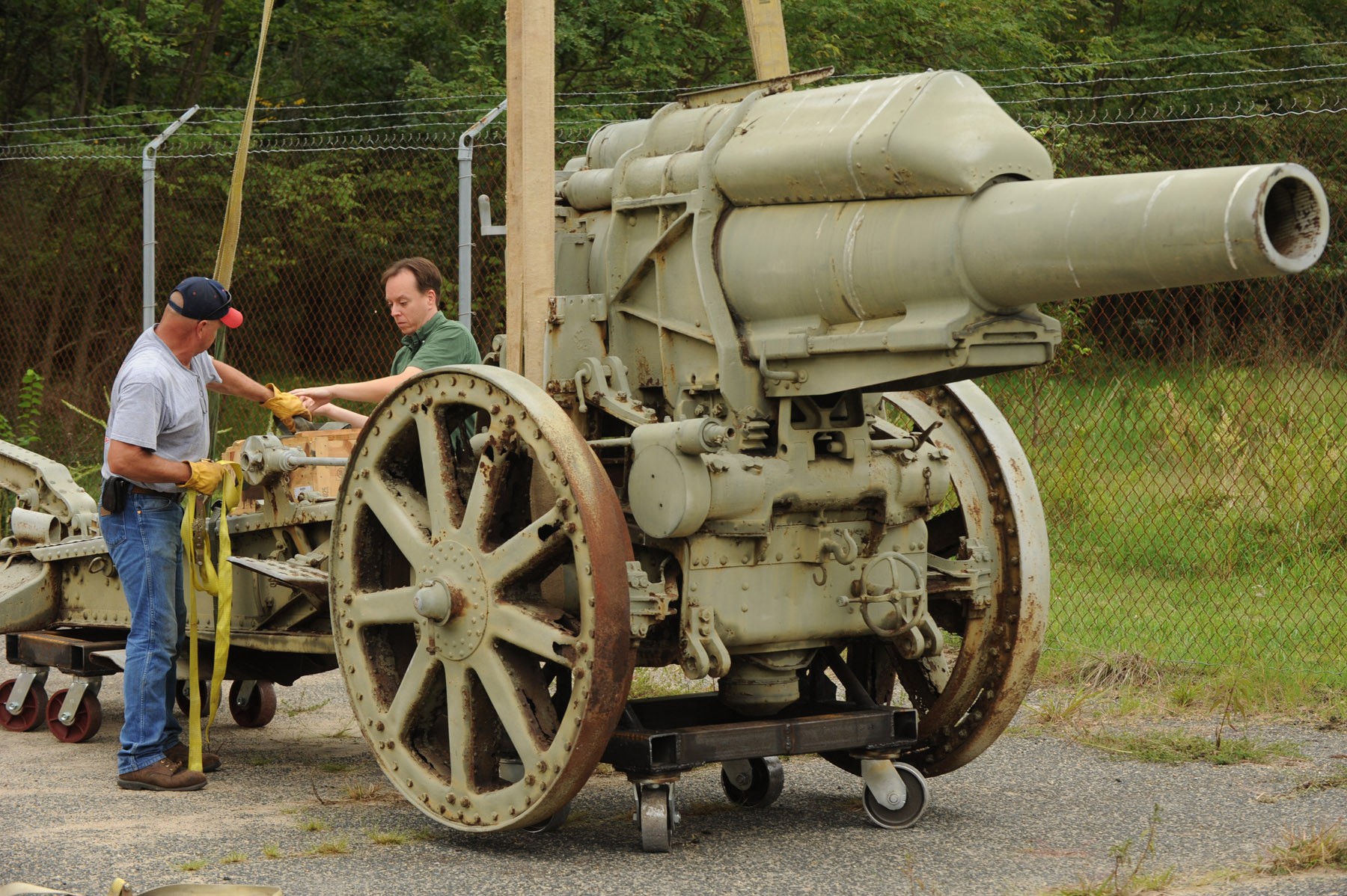 Fort Meade Museum Sends Massive WWI Weapon To Fort Sill Article The 