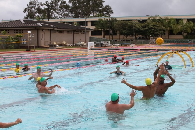 Schofield's WTB beats Marine WWB in inaugural water polo tournament