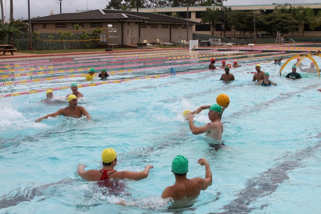 Schofield's WTB beats Marine WWB in inaugural water polo tournament