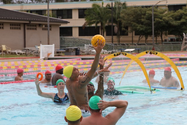 Schofield's WTB beats Marine WWB in inaugural water polo tournament
