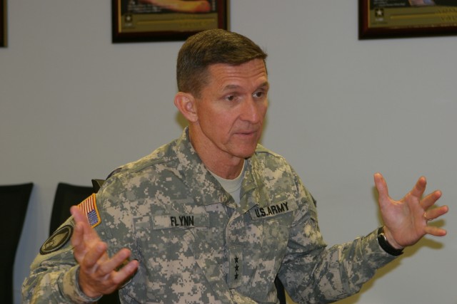 Director of the Defense Intelligence Agency, Lt. Gen. Michael Flynn spoke at