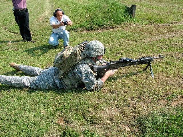 Ortega's military experiences aid with skill in Dismounted Soldier equipment