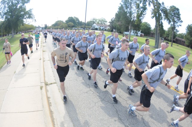 Runners set out