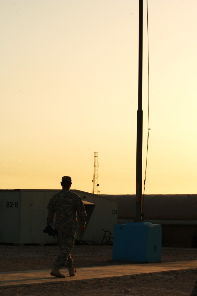 South Carolina Army National Guard Soldiers Observe 9/11 with Storied Flag