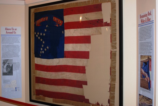 Historic Civil War Battle Flags Displayed in New York State Capitol