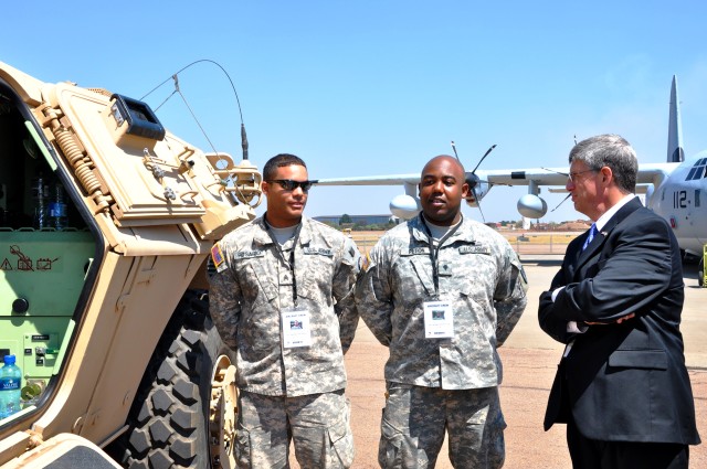 New York National Guard Soldiers Meet U.S. South African Ambassador