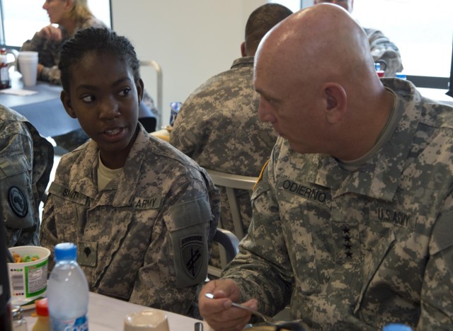 CSA visits Camp Lemonnier, hosts soldier call to express thanks, discuss Army future