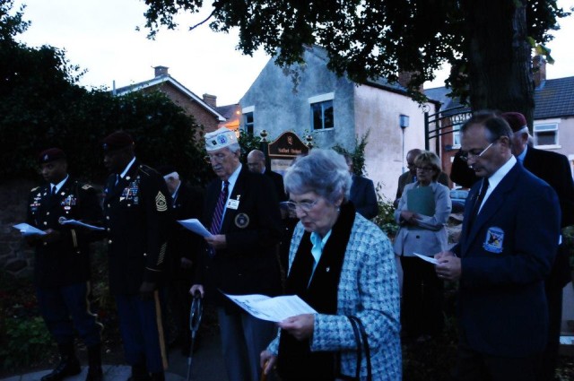 Memorial Ceremony- Quorn, England