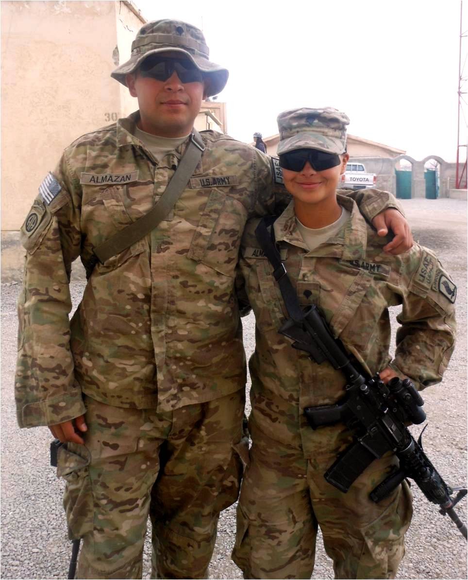 Siblings with European, U.S. infantry brigades reunite in Afghanistan ...