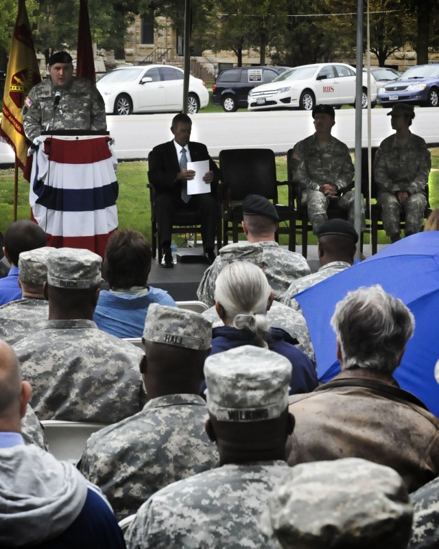 Wharton speaks at RIA POW/MIA ceremony